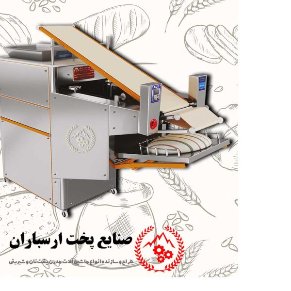 خمیر پهن کن گرد بر